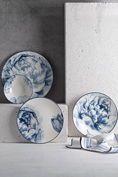 ChiChi HOME Patel 6 Kişilik 24 Parça Porselen Yemek Seti