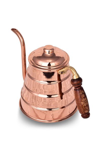Rotanev Tiryaki Copper Teapot Red