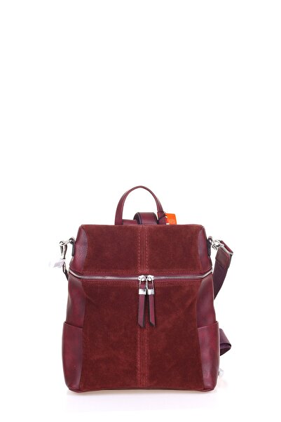 Jacquline Kadın Sırt Çantası Bordo Zd164