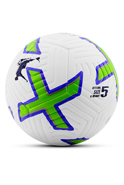 Ozsport Telvesse Orijinal Futbol Topu Wind Şişirme Pompalı Sert Zemin Halı Saha Futbol Topu Hibrit No:5