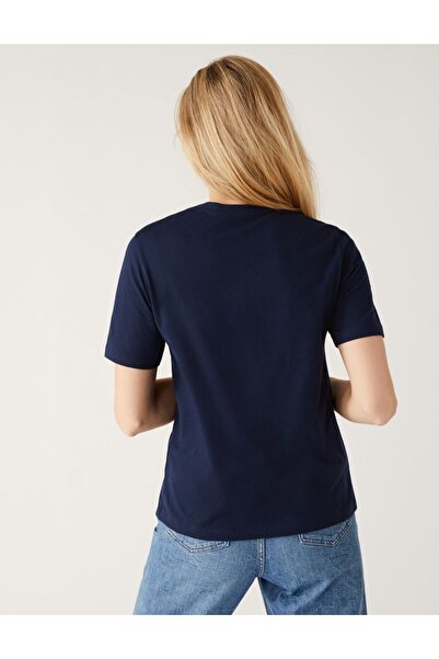 Marks & Spencer Saf Pamuklu Kısa Kollu T-shirt