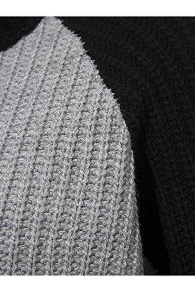 RİVUS Fisherman Knitwear Sweater - Gray