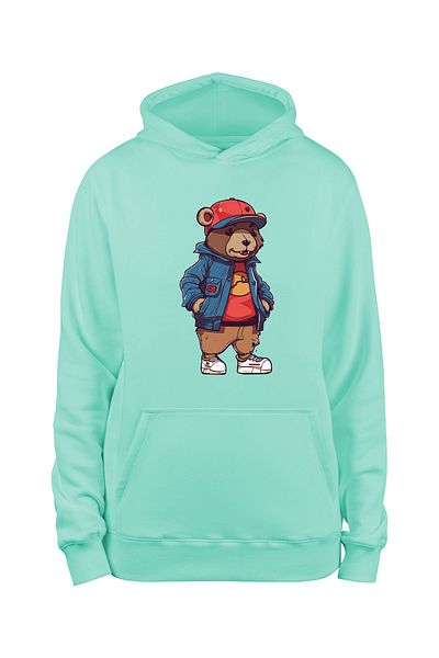 ADA BEBEK ÇOCUK Φούτερ με κουκούλα Smith με μπουφάν Unisex