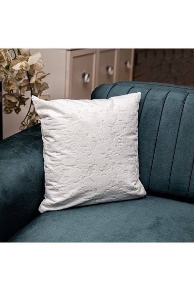 menesahome White Colored Punch, Punch Cushion, Pillow Case PNC,