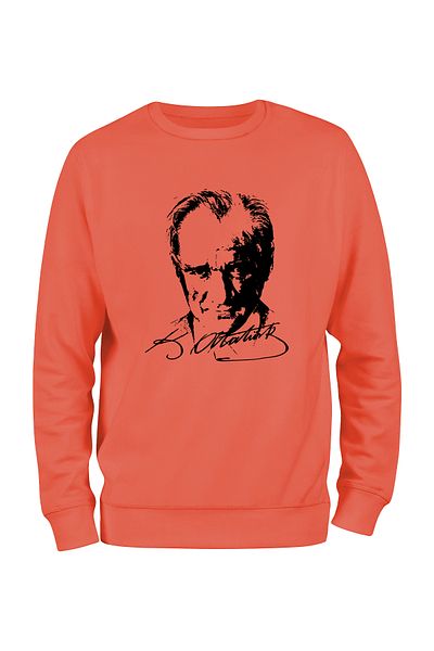 ADA BEBEK ÇOCUK Φούτερ με κουκούλα με στάμπα Ataturk Unisex