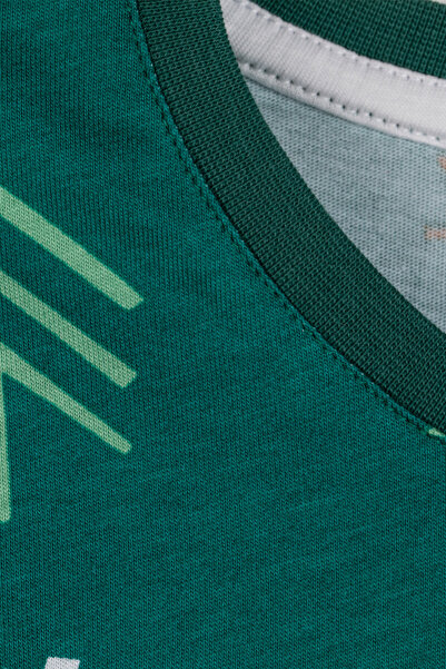 ZUZUNGA Χαριτωμένο σετ παιδικών πιτζάμες Unisex από 100% βαμβάκι με μοτίβο χιονάνθρωπος-πιγκουίνος