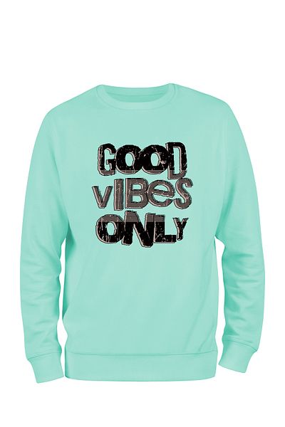 ADA BEBEK ÇOCUK Φούτερ Unisex Good Vibes Only