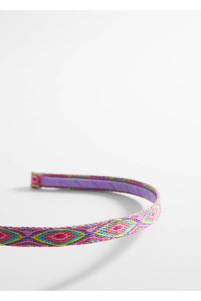 MANGO Kids Banda de păr cu model