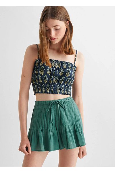 Mango Teen Orange Plus Size Shorts & Bermudas for Kids