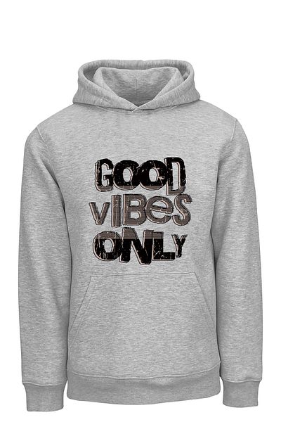 ADA BEBEK ÇOCUK Φούτερ με κουκούλα Unisex Good Vibes Only