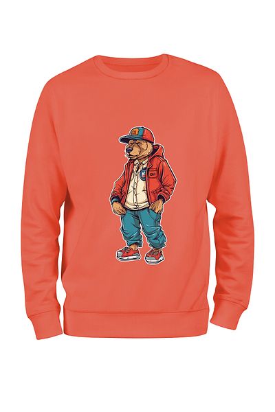 ADA BEBEK ÇOCUK Φούτερ Unisex Bear με τζάκετ