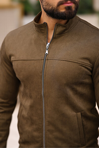 BASEL.CO Ανδρικό καστόρι λεπτό εποχιακό μπουφάν