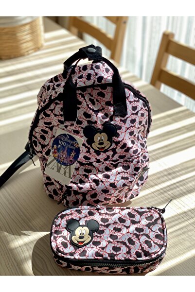 BEkids Yeni Sezon Mickey Çanta/Kalemlik Seti