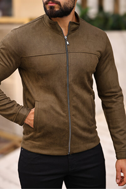 BASEL.CO Ανδρικό καστόρι λεπτό εποχιακό μπουφάν