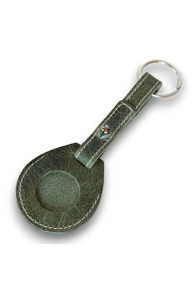 Modica Mendoza - سلسلة مفاتيح مصنوعة يدويًا من الجلد الطبيعي