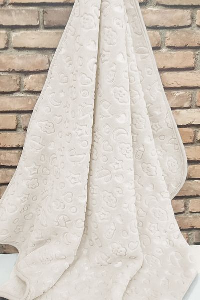 Özdilek Baby Blanket New Model Cream