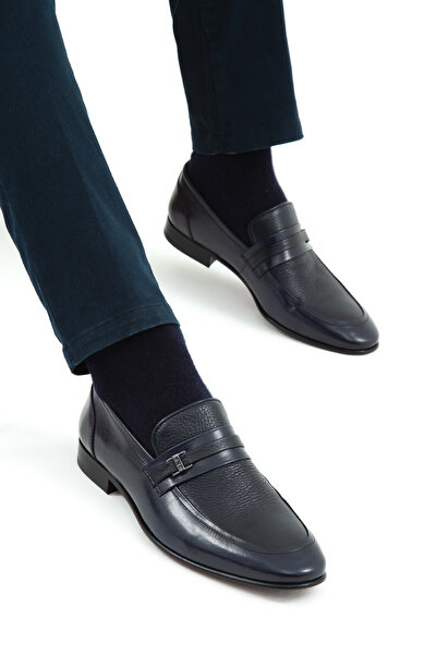 Tamer Tanca Erkek Hakiki Deri Makosen Ayakkabı 537 3073 Erk Ayk Sk21-22