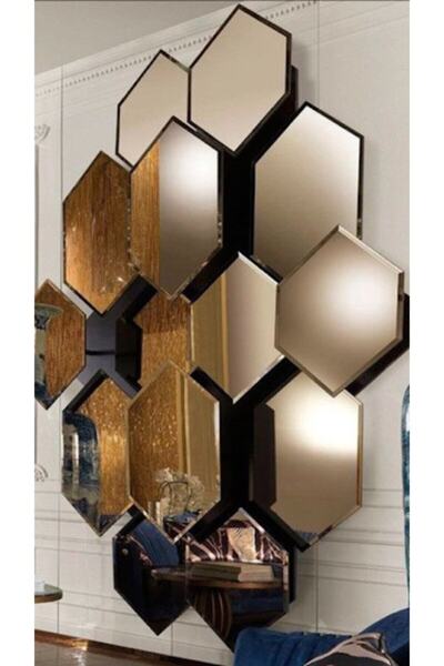 Gençtürk Luxury Bronz Aynalı Dekoratif Ayna 140x 200
