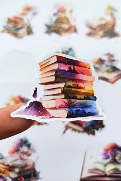 Mona Craftist 10 قطع من ملصقات الكتب المائية على شكل رصاصة ومجلة سكرابوك للكم...