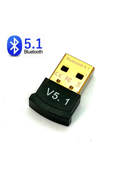 boblov Bluetooth 5.1 Doungle V5.1 USB Bluetooth Adaptörü Alıcı Verici Mini Ka...