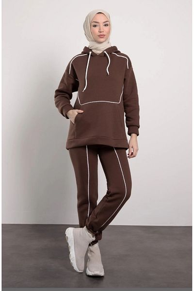 GGMM SET DE PANTALONI DE ANTRENAMENT CU 3 ȘIRURI CU CAP
