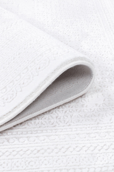 LİNOS HOME SİRİUS COLLECTION Krem Modern Saçaklı Yumuşak Dokuma Makine Halısı Salon Oturma Odası Mutfak Koridor