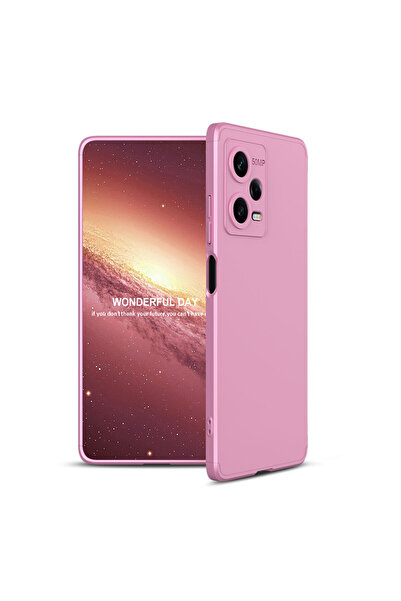 Rivor Xiaomi Redmi Note 12 Pro 5G Kılıf Kamera Korumalı 3 Parçalı 360 Korumal...