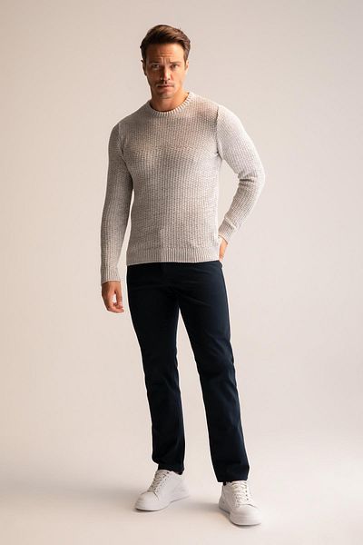 DeFacto Regular Fit Crew Neck Knitwear Sweater R1175az22wn