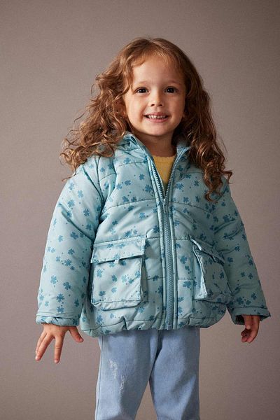 Girls turquoise cheap coat