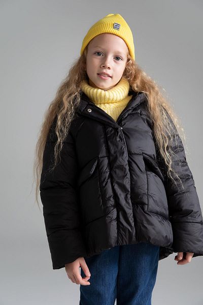 DeFacto Girl's Fleece Lined Hooded Puffer Puffer Coat