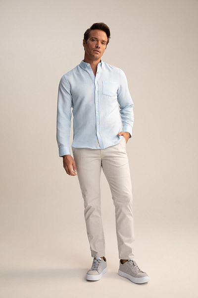 DeFacto Slim Fit Long Sleeve Shirt