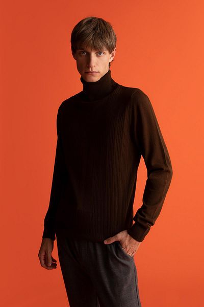 DeFacto Slim Fit Turtleneck Turtleneck Knitwear Sweater X7391az22au