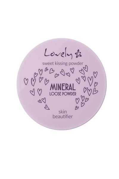 Lovely Mineral Loose Powder Anti-Shine Silky And Smoothness effect