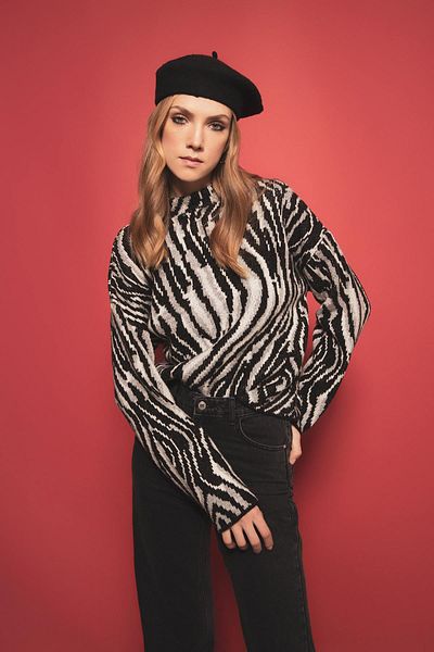 DeFacto Relax Fit Half Turtleneck Sweater