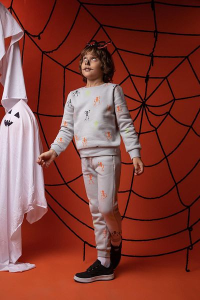 DeFacto Φούτερ με λαιμόκοψη για αγόρι με θέμα το Halloween