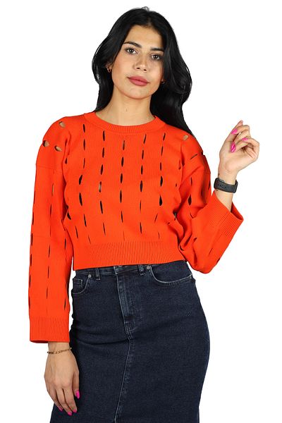 Boss deals orange sweater