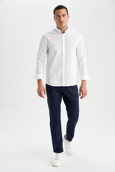 DeFacto Гольф з довгими рукавами з текстурою Modern Fit