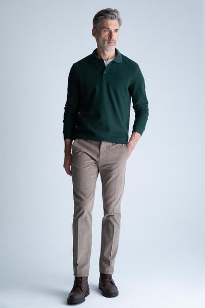 DeFacto Regular Fit Polo Neck Sweatshirt