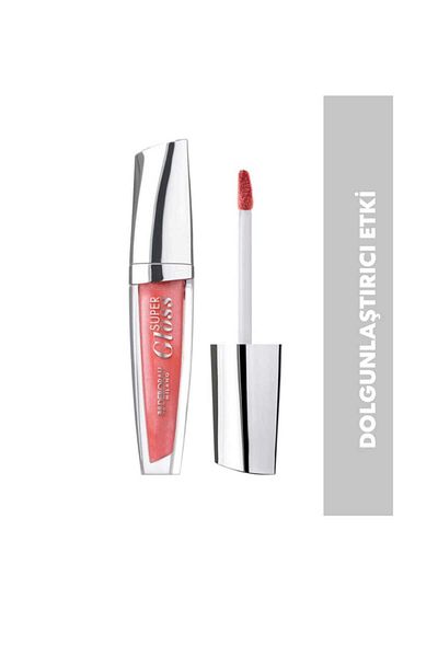 Deborah Super Gloss Pearly Coral 05 فعال في التكديس
