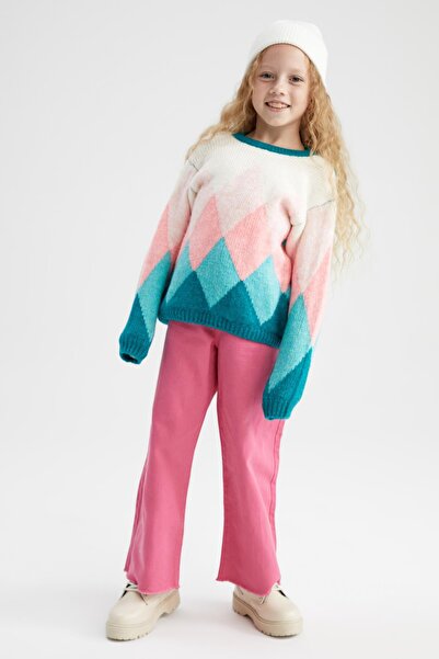 DeFacto Girl's Wide Leg Trousers