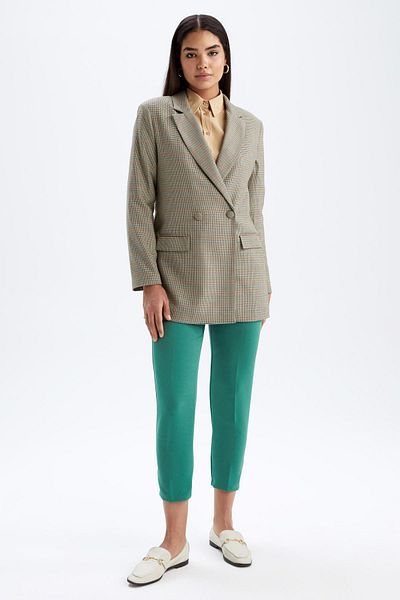 DeFacto Regular Fit Shirt Collar Blazer