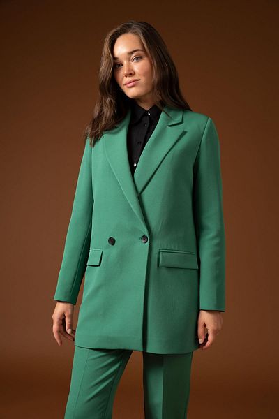 DeFacto Regular Fit Shirt Collar Blazer Jacket Y4402az22au
