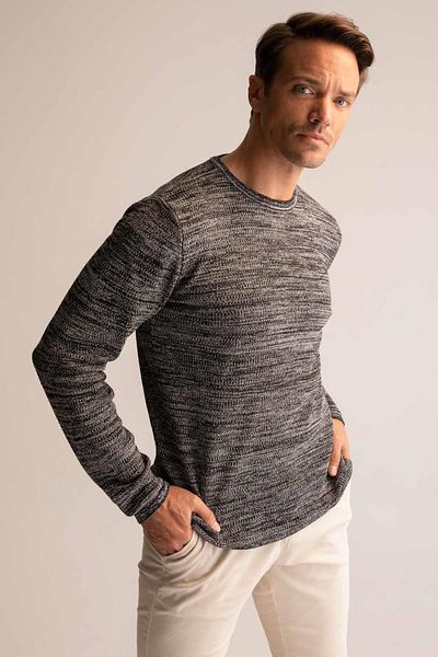 DeFacto Πλεκτό πουλόβερ Regular Fit Y7689az22au