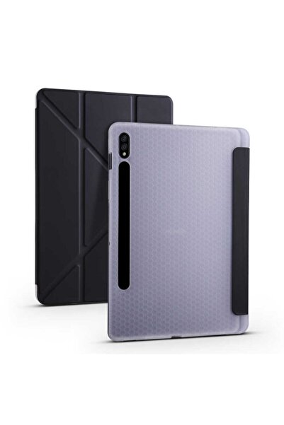 MOBAX Samsung Galaxy Tab S7 S8 11 Inç X700 T870 Kılıf Kalem Bölmeli Trifoldin...