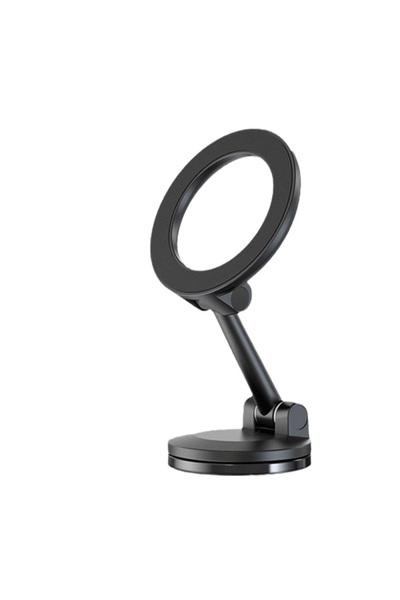 UnDePlus Magsafe Mıknatıslı Magnetik Stand Araç Içi Telefon Tutucu (WİRELESS ŞARJ YAPMAZ) Siyah