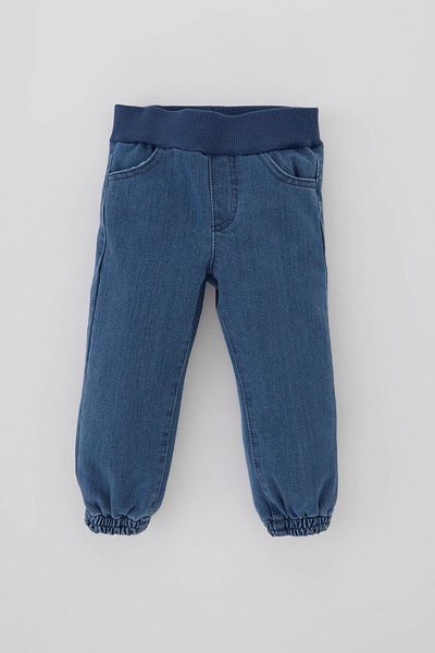 DeFacto Baby Girl Jogger Jean Elastic Banded Leg Trousers