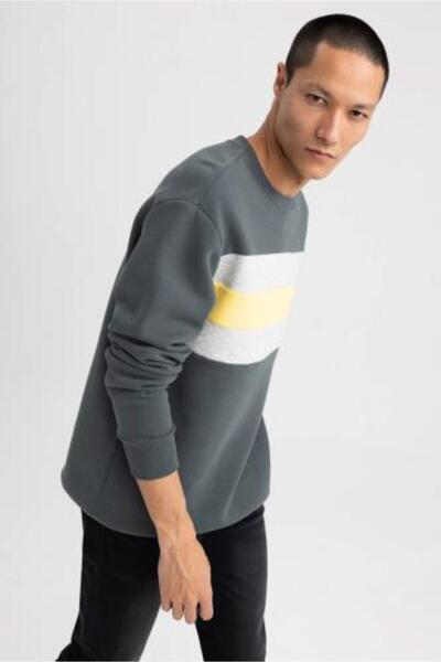 DeFacto Comfort Fit Sweatshirt