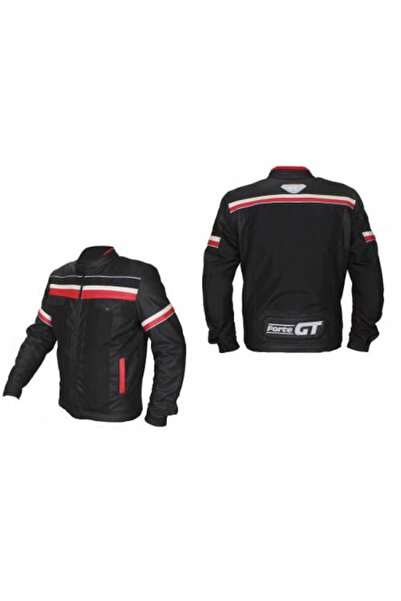 Forte GT Mont 2001071 Street Siyah Kırmızı Deriden Tam Korumalı