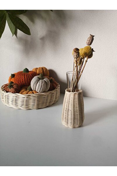 His Art Workshop RATTAN BAMBU CAM VAZO