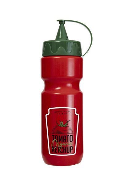 Herevin 660 Cc Patterned Ketchup Bottle